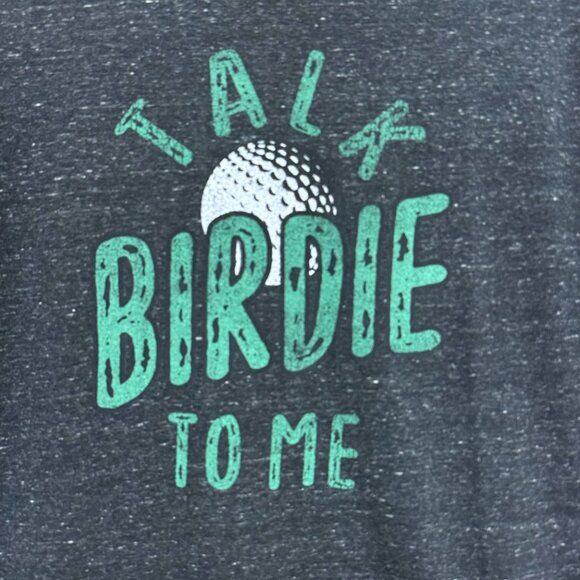 Small - TALK BIRDIE TO ME - State of Mine - Men's Golf Humor Funny T-Shirt NEW - Picture 2 of 10